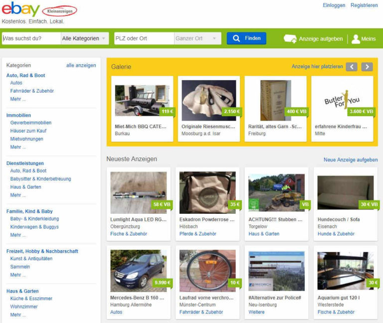 Gratis Inserate | Gratis.de